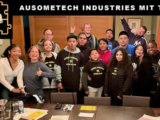 AusomeTech MIT Robotics Lab Trip - Group Photo