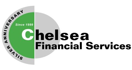 Chelsea Financial Services Silver Anniversary Logo, Sponsor of AusomeTech